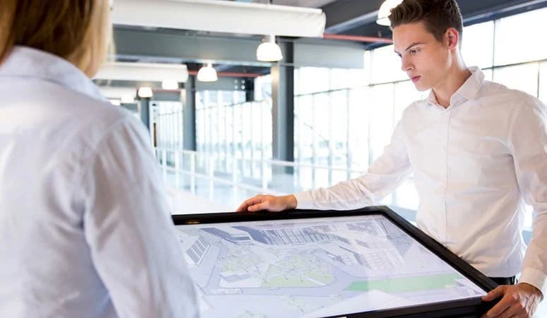 TouchTable Go op een evenement